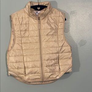 Iridescent Ivory  Puffer Vest